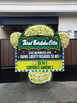 Papan Bunga Duka di Lubuk Pinang