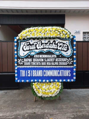 Papan Bunga Duka di Lubuk Pinang